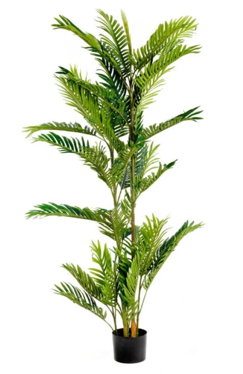Best Artificial 2.5ft 75cm Cycas Fern Plant Tree Tropical Office Conservatory 