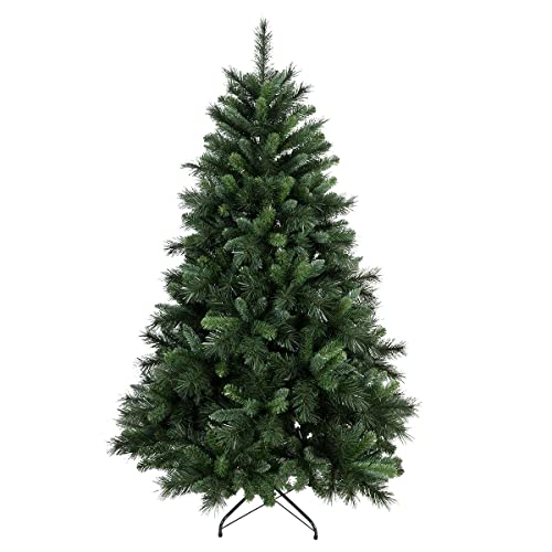 Charles Bentley 6ft Faux Nordic Spruce Hinged Christmas Tree Quick Easy