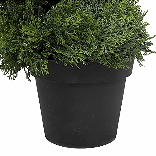 Artificial Eden® Artificial Cypress Topiary Spiral Tree 1.2m (4ft