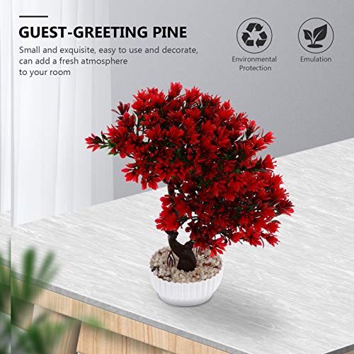 Angoily Artificial Bonsai Tree in Pot Artificial House Pot