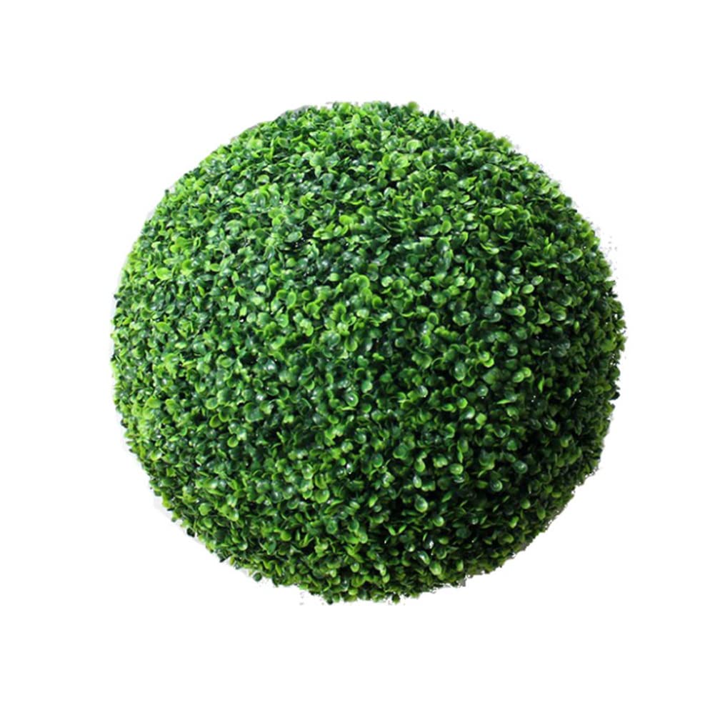 Artificial Topiary Ball Faux Green Boxwood Buxus Ball Decorative