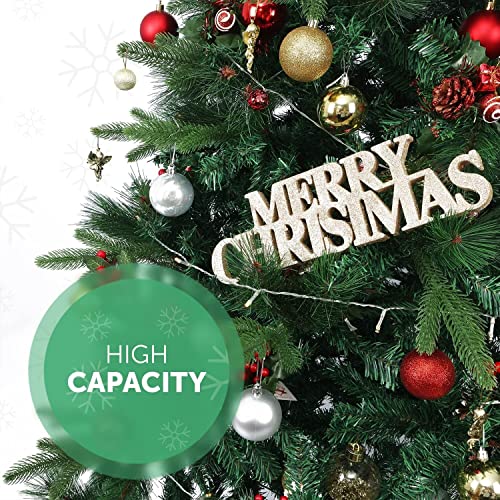 Keplin Premium 6ft Artificial Christmas Tree Lush Pine Effect PVC